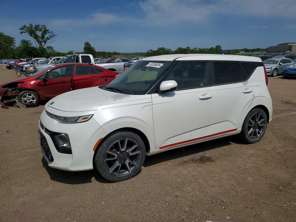 2020 Kia VIN KNDJ63AU9L7004503 COPART salvage auction — HAIL, Ia - Cert Of Title-Salvage Title, sold $2,400 on 2026-07-17 (photo 1)