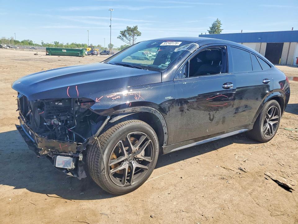 2024 Mercedes-benz Gle VIN 4JGFD6BBXRB213986 COPART salvage auction — FRONT END, Mi - Cert Of Title-Salvage Vehicle, sold $3,600 on 2026-07-02 (photo 1)