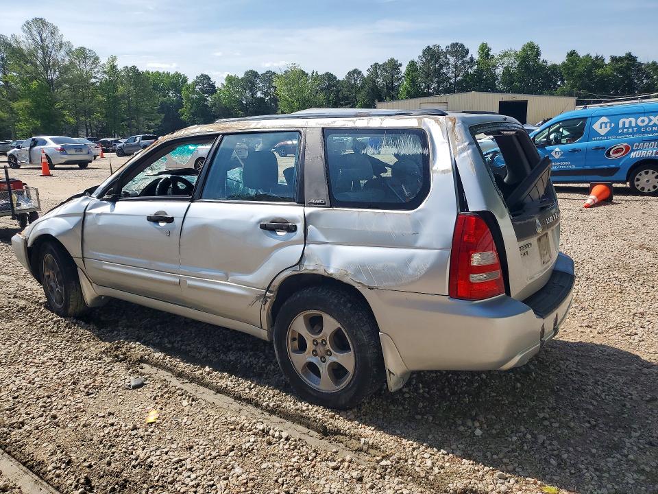 2004 Subaru Forester VIN JF1SG65684H766057 COPART salvage auction — ROLLOVER, Nc - Salvage Certificate Of Title, sold $250 on 2026-07-31 (photo 2)