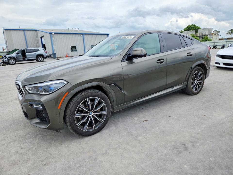 2021 BMW X6 VIN 5UXCY4C07M9D83172 COPART salvage auction — MECHANICAL, Ar - Certificate Of Title, sold $27,000 on 2026-07-17 (photo 1)