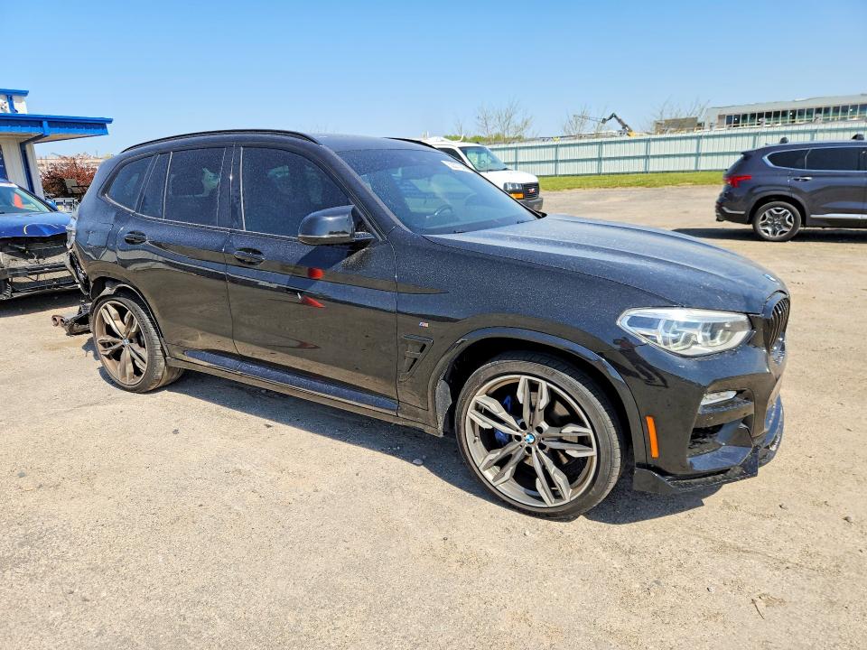2018 BMW X3 VIN 5UXTS3C58J0Y95222 COPART salvage auction — REAR END, Wi - Certificate Of Title, sold $13,700 on 2026-07-14 (photo 4)