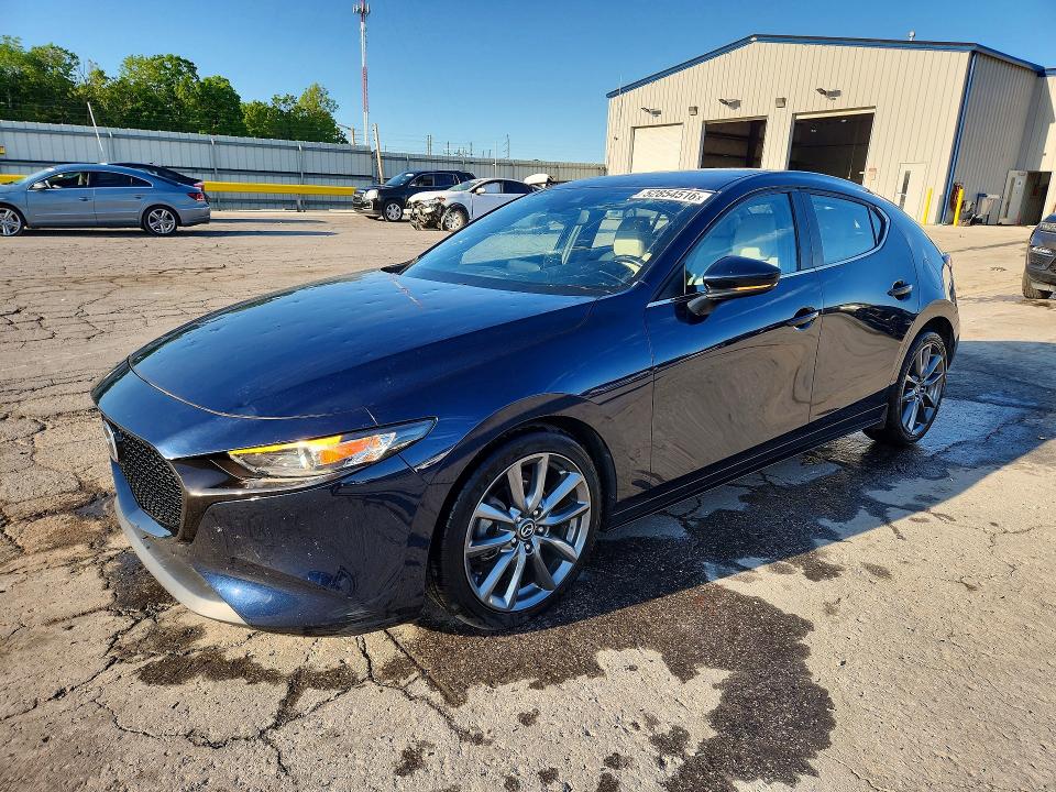 2019 Mazda VIN JM1BPAMM9K1117080 COPART salvage auction — HAIL, Mo - Salvage Certificate Of Title, sold $5,400 on 2026-07-08 (photo 1)