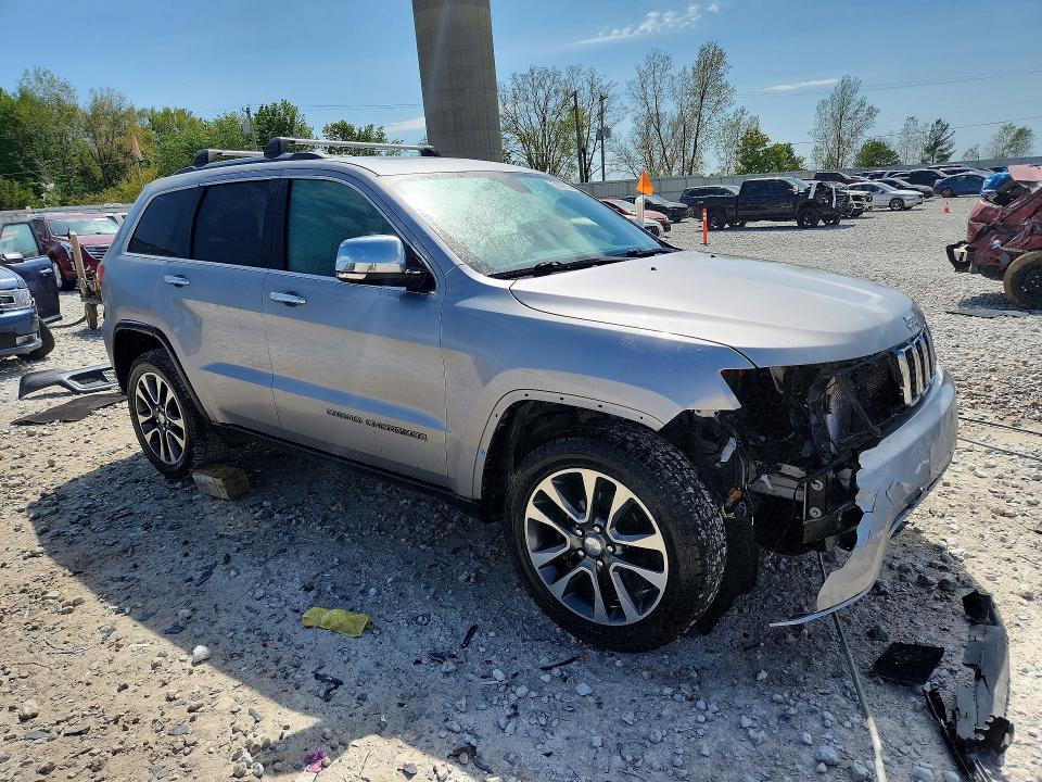 2018 Jeep VIN 1C4RJFBG2JC208012 COPART salvage auction — FRONT END, Mi - Certificate Of Title, sold $4,200 on 2026-07-02 (photo 4)