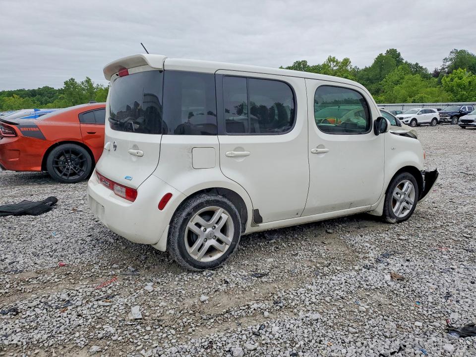 2013 Nissan Cube VIN JN8AZ2KR9DT303403 COPART salvage auction — FRONT END, Ky - Cert Of Title-Salvage, sold $525 on 2026-07-17 (photo 3)