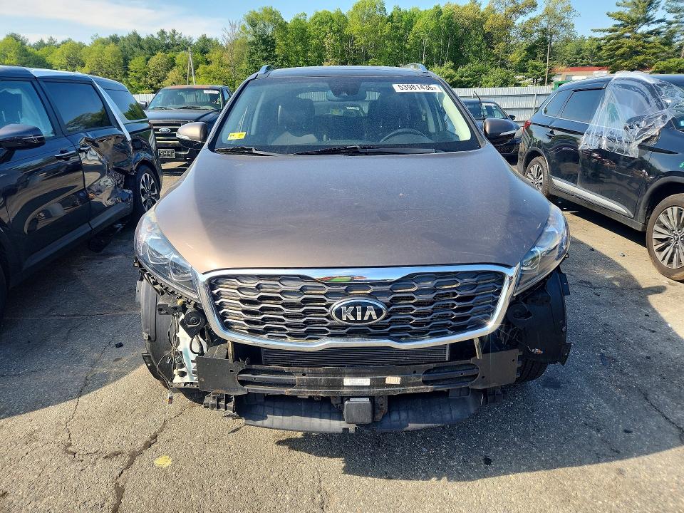 2019 Kia Sorento VIN 5XYPHDA59KG499628 COPART salvage auction — REAR END, Ri - Salvage Certificate Of Title, sold $4,150 on 2026-07-09 (photo 5)