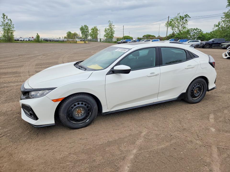 2017 Honda VIN SHHFK7H47HU309609 COPART salvage auction — SIDE, Qc - Gravement Accidente, sold $500 on 2026-07-28 (photo 1)
