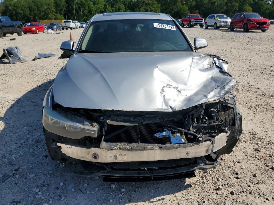 2013 BMW 3er VIN WBA3C1C53DK104491 COPART salvage auction — FRONT END, Tx - Salvage Vehicle Title, sold $675 on 2026-07-14 (photo 5)