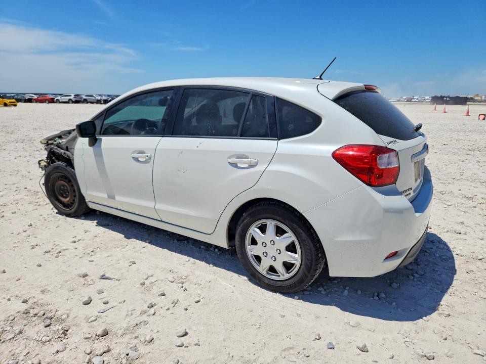 2016 Subaru Impreza VIN JF1GPAA63GH309059 COPART salvage auction — FRONT END, TX - SALVAGE VEHICLE TITLE, sold $1,450 on 2026-07-16 (photo 2)