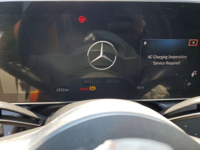 2025 Mercedes-benz Eqe VIN 4JGGM1CB0SA066899 COPART salvage auction — FRONT END, Ny - Mv-907A Salvage Certificate, sold $23,700 on 2026-07-07 (photo 9)