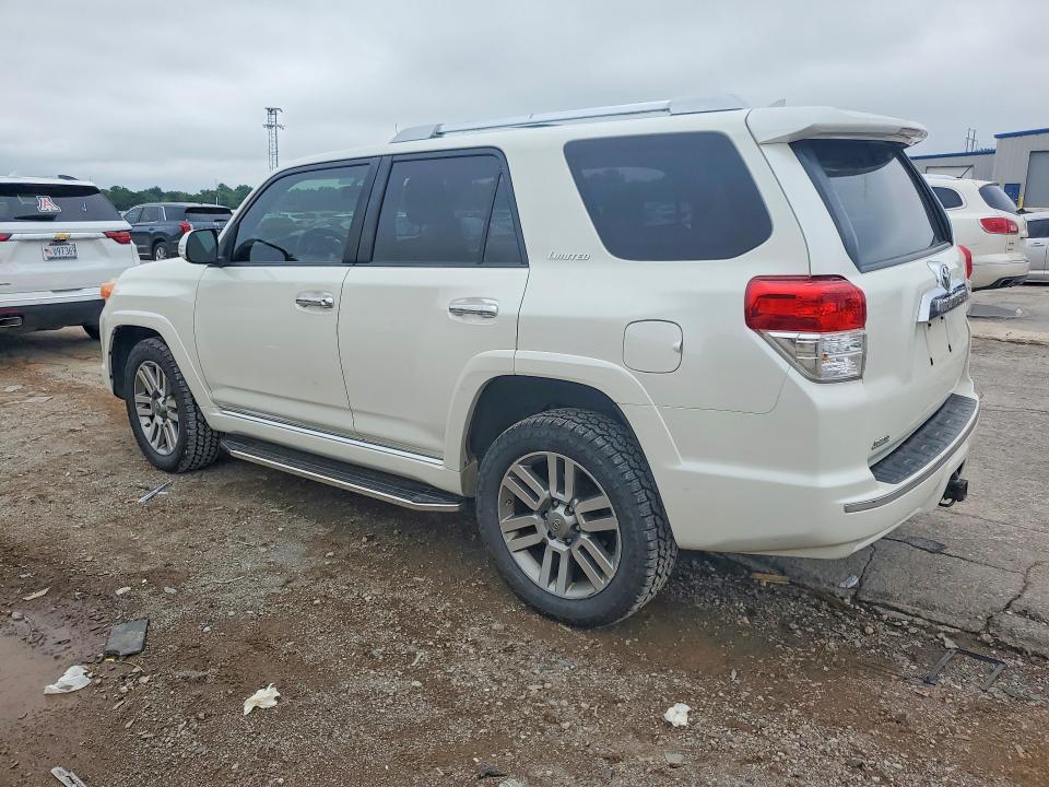 2011 Toyota 4runner VIN JTEBU5JRXB5071134 COPART salvage auction — UNDERCARRIAGE, Ok - Certificate Of Title, sold $10,500 on 2026-07-21 (photo 2)