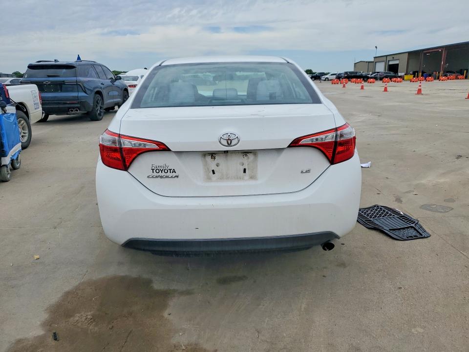 2016 Toyota VIN 2T1BURHE0GC545360 COPART salvage auction — FRONT END, Tx - Salvage Vehicle Title, sold $1,150 on 2026-07-02 (photo 6)