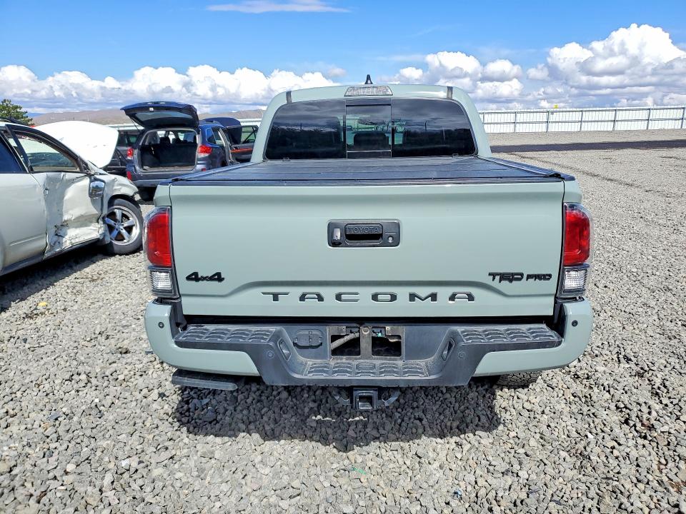 2021 Toyota Tacoma VIN 5TFCZ5AN3MX249304 COPART salvage auction — FRONT END, Nv - Salvage Title, sold $14,900 on 2026-07-16 (photo 6)