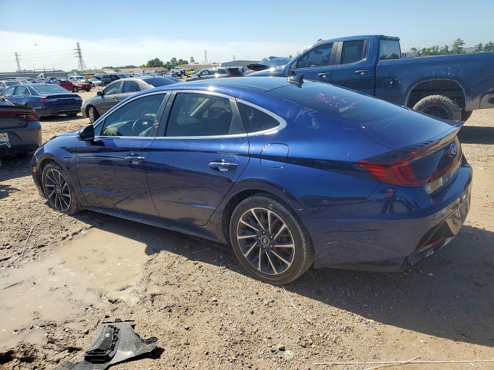2022 Hyundai Sonata VIN 5NPEH4J22NH138753 COPART salvage auction — FRONT END, Tx - Salvage Vehicle Title, sold $6,500 on 2026-07-17 (photo 2)