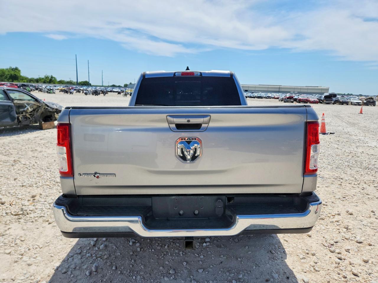 2022 Ram 1500 VIN 1C6RREBG0NN329237 COPART salvage auction — Front End, TX - CERTIFICATE OF TITLE, sold $3,000 on 2026-07-03 (photo 6)