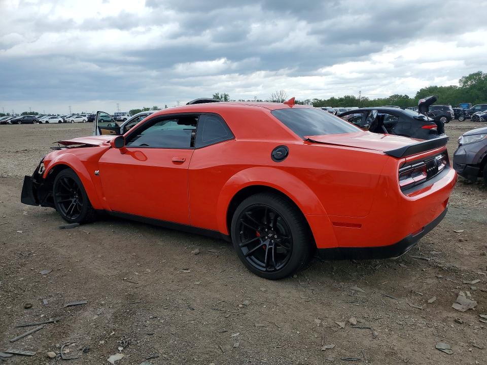 2022 Dodge Challenger VIN 2C3CDZFJ0NH124346 COPART salvage auction — FRONT END, IL - SALVAGE CERTIFICATE, sold $14,300 on 2026-09-02 (photo 2)