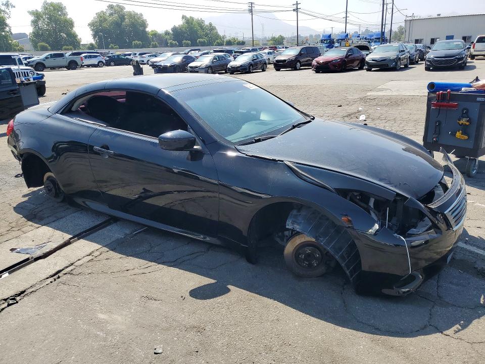 2013 Infiniti VIN JN1CV6FE0DM771645 COPART salvage auction — VANDALISM, Ca - Salvage Certificate, sold $575 on 2026-07-23 (photo 4)