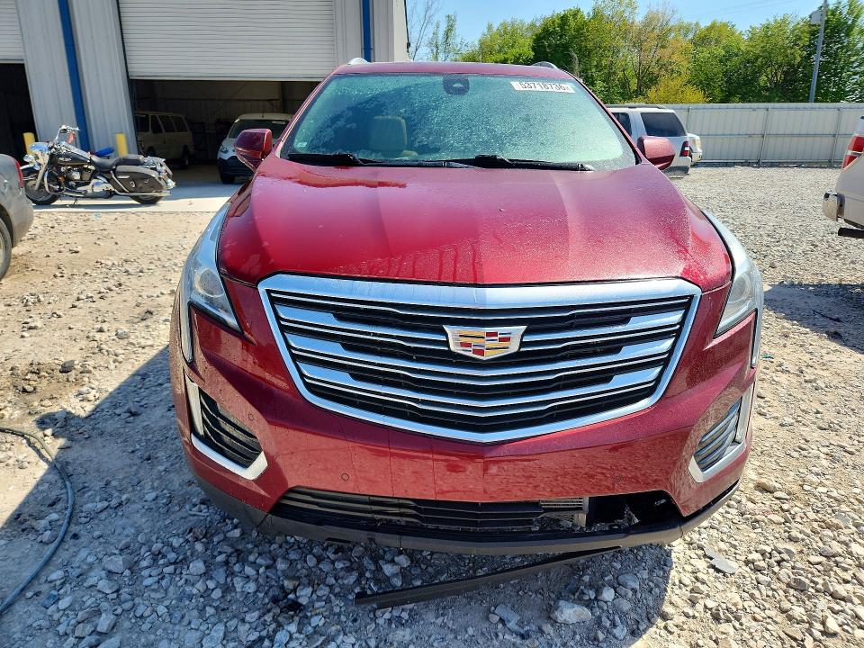 2018 Cadillac Xt5 VIN 1GYKNDRS0JZ137405 COPART salvage auction — UNDERCARRIAGE, Mi - Certificate Of Title, sold $3,050 on 2026-07-02 (photo 5)