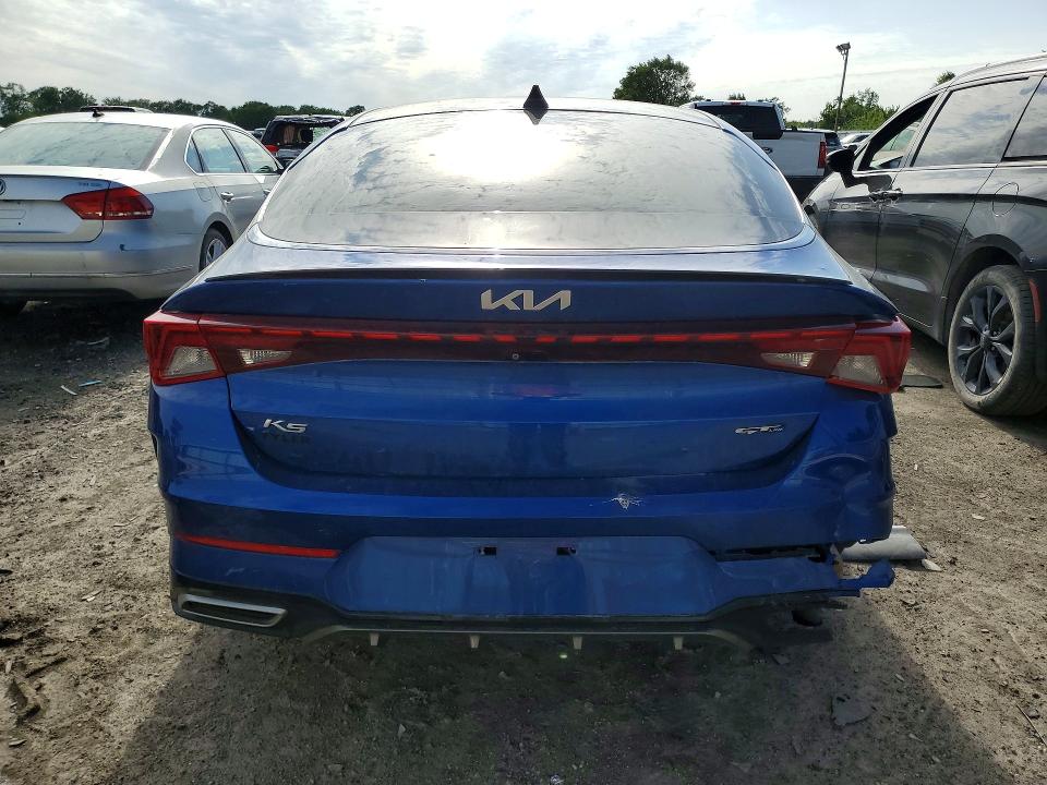 2022 Kia K5 VIN 5XXG64J28NG091044 COPART salvage auction — FRONT END, In - Cert Of Title-Salvage Title, sold $4,600 on 2026-07-20 (photo 6)