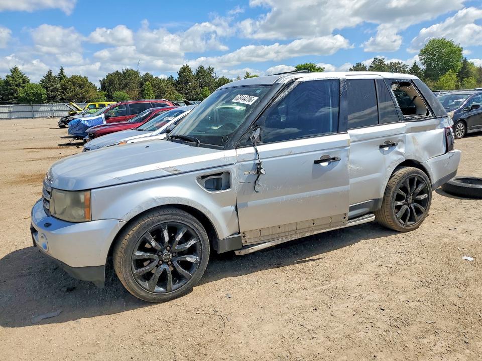 2008 Land rover RANGE ROVER VIN SALSK25458A140358 COPART salvage auction — ROLLOVER, Il - Salvage Certificate, sold $450 on 2026-07-14 (photo 1)