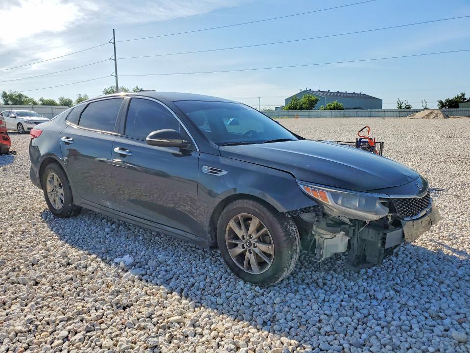2016 Kia Optima VIN KNAGT4L30G5079487 COPART salvage auction — FRONT END, TX - SALVAGE VEHICLE TITLE, sold $675 on 2026-07-02 (photo 4)