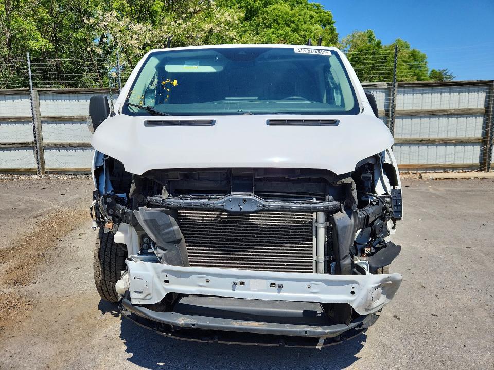 2023 Ford Transit VIN 1FTYE1Y87PKA14285 COPART salvage auction — FRONT END, Va - Cert Of Title - Salvage, sold $13,800 on 2026-07-09 (photo 5)