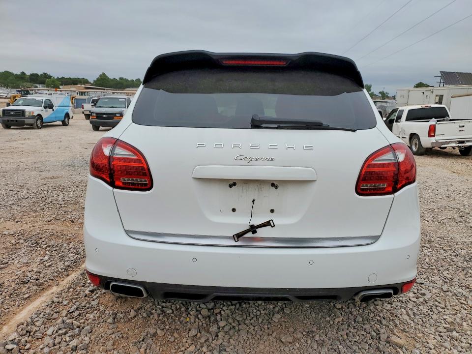 2012 Porsche Cayenne VIN WP1AA2A27CLA10538 COPART salvage auction — UNDERCARRIAGE, Ok - Cert Of Title-Salvage, sold $3,750 on 2026-07-16 (photo 6)