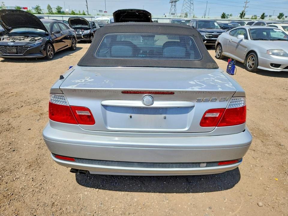2005 BMW 3 series VIN WBABW33445PL36849 COPART salvage auction — NORMAL WEAR, IL - CERT OF TITLE-REBUILT, sold $350 on 2026-08-18 (photo 6)