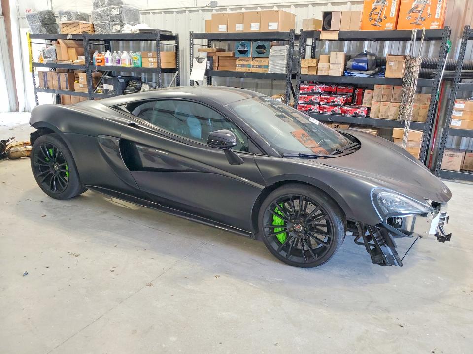 2016 Mclaren 570s VIN SBM13DAA7GW000196 COPART salvage auction — REAR END, Tx - Salvage Vehicle Title, sold $60,500 on 2026-07-30 (photo 4)