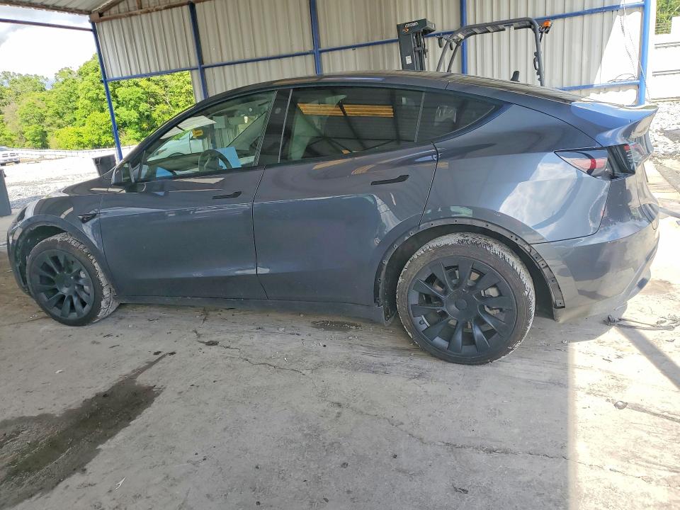 2023 Tesla VIN 7SAYGDEE4PA157388 COPART salvage auction — SIDE, Ga - Cert Of Title-Salvage, sold $6,200 on 2026-07-30 (photo 2)