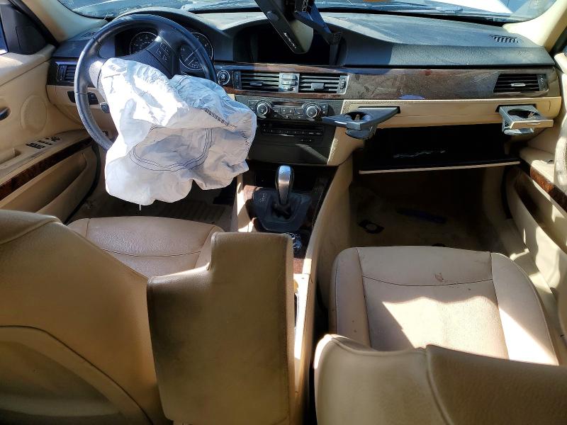 2011 BMW 3er VIN WBAPN7C50BA949218 COPART salvage auction — FRONT END, Ca - Salvage Certificate, sold $400 on 2026-07-23 (photo 8)