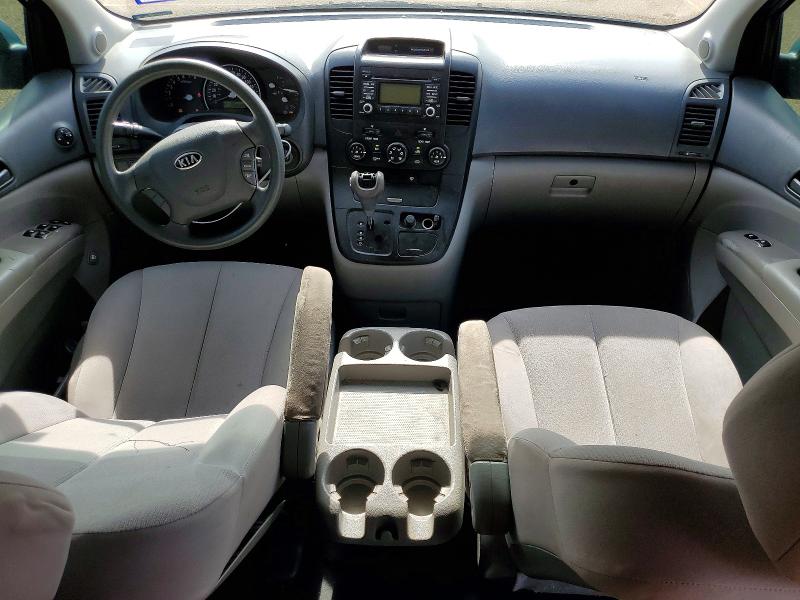 2010 Kia SEDONA VIN KNDMG4C3XA6344945 COPART salvage auction — FRONT END, Tx - Salvage Vehicle Title, sold $1,050 on 2026-07-06 (photo 8)