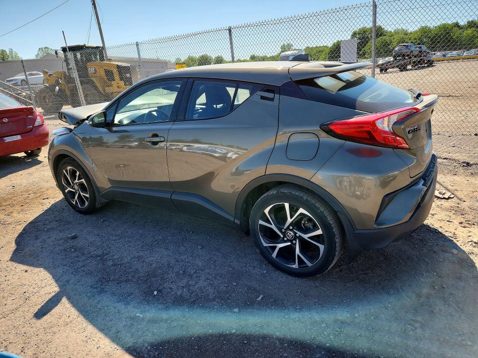 2021 Toyota C-hr VIN NMTKHMBX5MR124222 COPART salvage auction — FRONT END, Pa - Certificate Of Salvage, sold $8,000 on 2026-07-06 (photo 2)