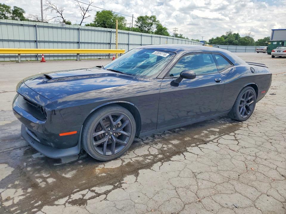 2021 Dodge Challenger VIN 2C3CDZJGXMH665351 COPART salvage auction — REAR END, GA - CERT OF TITLE-SALVAGE, sold $9,300 on 2026-07-27 (photo 1)