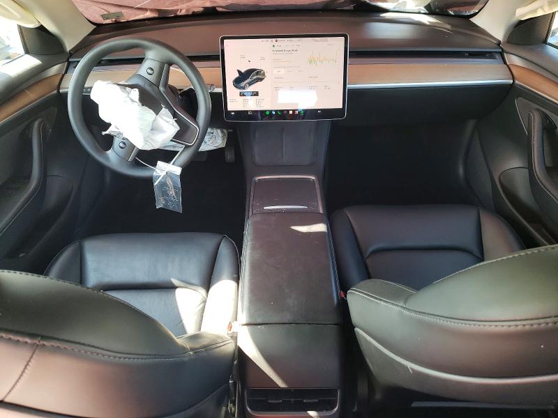 2022 Tesla VIN 5YJ3E1EB8NF127344 COPART salvage auction — FRONT END, Va - Cert Of Title - Salvage, sold $3,800 on 2026-07-10 (photo 8)