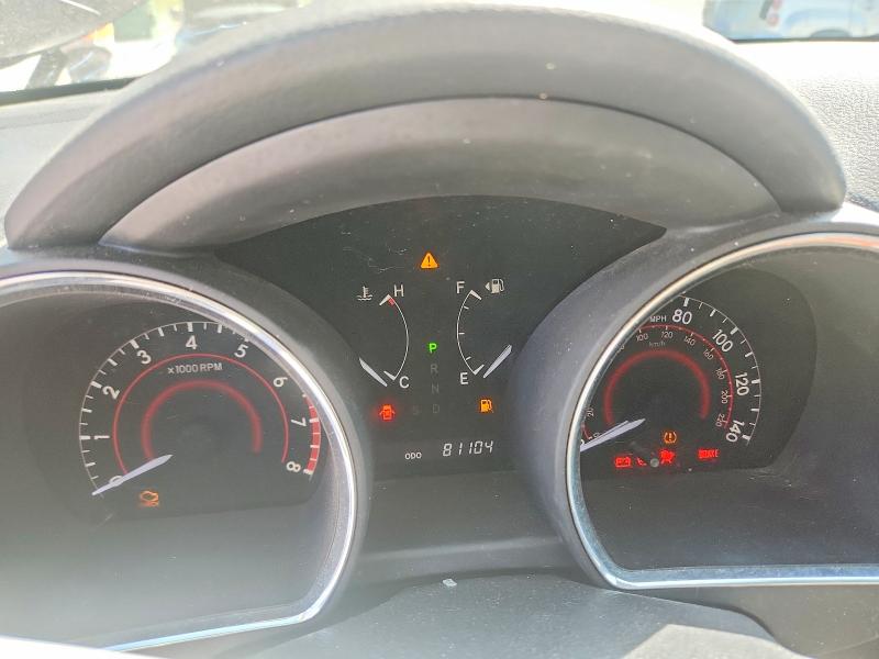 2012 Toyota Highlander VIN 5TDDK3EH9CS109070 COPART salvage auction — FRONT END, Nc - Salvage Certificate Of Title, sold $700 on 2026-07-29 (photo 9)