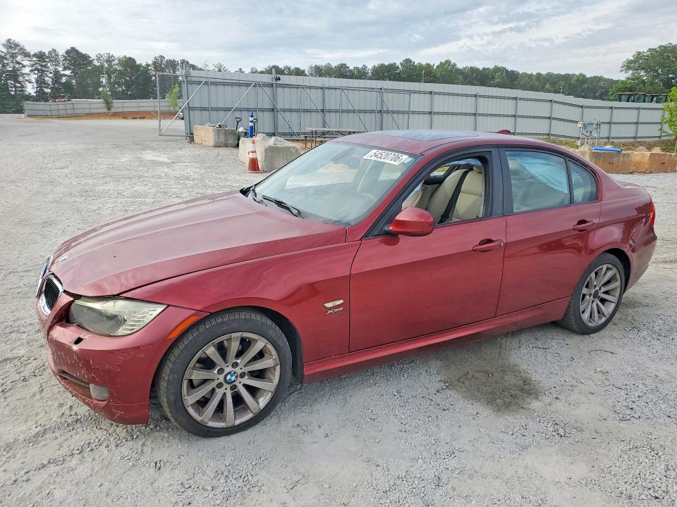 2011 BMW 3er VIN WBAPK7C55BF196149 COPART salvage auction — FRONT END, GA - CERT OF TITLE-SALVAGE, sold $175 on 2026-07-06 (photo 1)