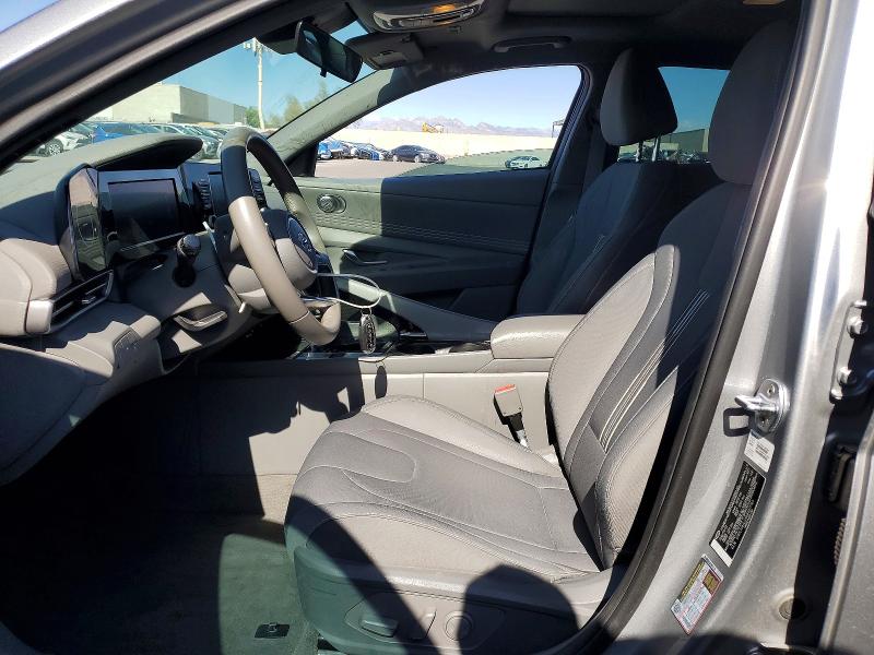 2022 Hyundai Elantra VIN 5NPLN4AG5NH077166 COPART salvage auction — FRONT END, NV - SALVAGE TITLE, sold $4,150 on 2026-07-22 (photo 7)