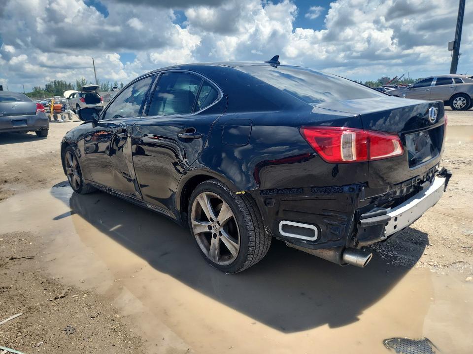 2012 Lexus Is VIN JTHBF5C27C5179029 COPART salvage auction — REAR END, Ga - Certificate Of Title, sold $575 on 2026-07-21 (photo 2)