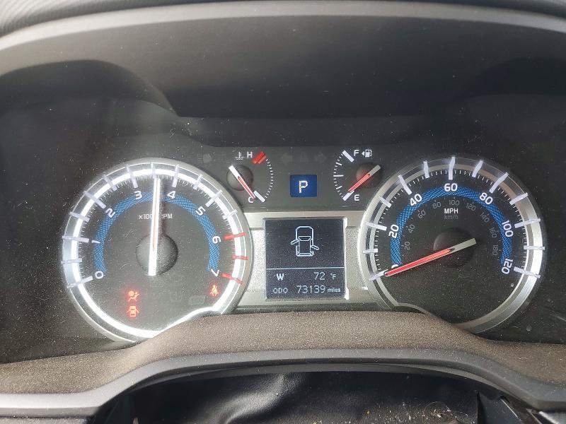 2019 Toyota 4runner VIN JTEBU5JR7K5709422 COPART salvage auction — SIDE, Fl - Dis/Dlr/Exp Only Clean Title, sold $14,200 on 2026-07-23 (photo 9)