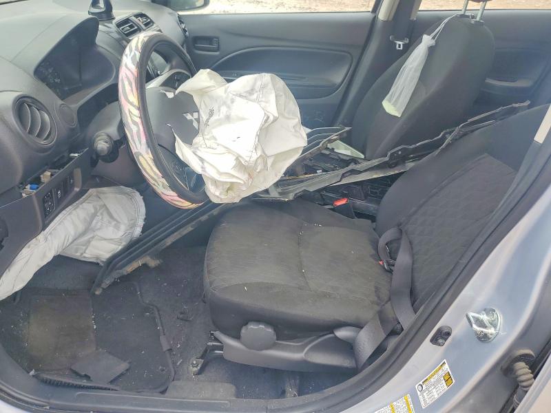 2022 Mitsubishi Mirage VIN ML32AUHJ3NH004663 COPART salvage auction — REAR END, Fl - Certificate Of Destruction, sold $525 on 2026-07-13 (photo 7)