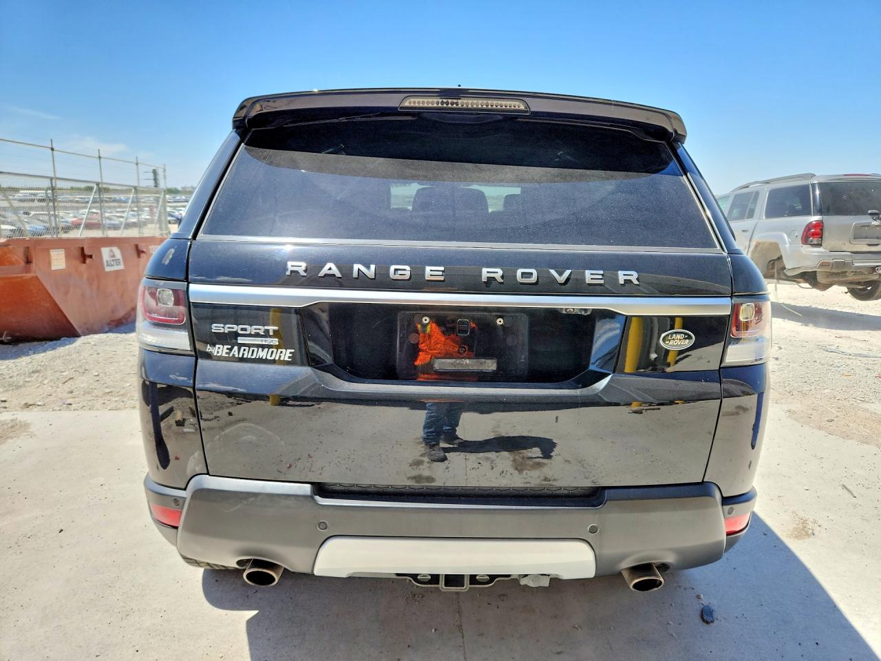 2016 Land Rover Range Rover Sport VIN SALWR2PF1GA115533 COPART salvage auction — Front End, NE - CERT OF TITLE-SALVAGE, sold $6,300 on 2026-06-30 (photo 6)