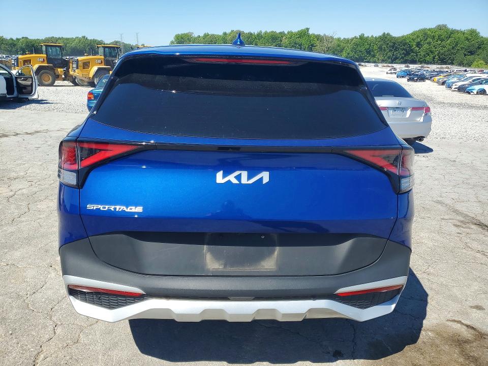 2023 Kia Sportage VIN 5XYK33AF4PG016436 COPART salvage auction — FRONT END, Tn - Salvage Certificate, sold $7,500 on 2026-07-09 (photo 6)