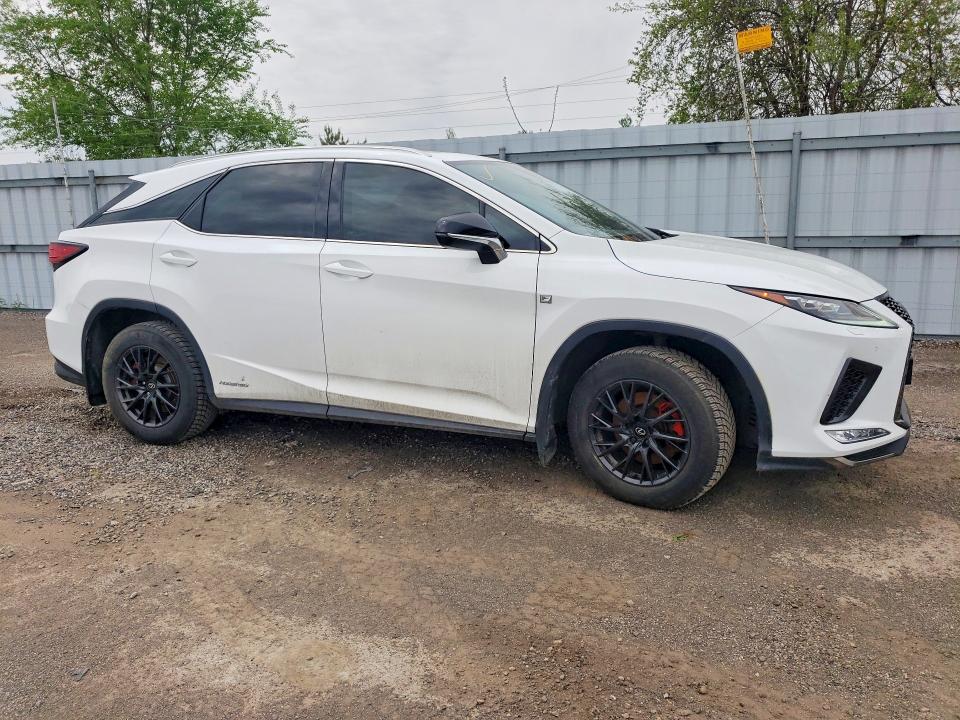 2020 Lexus Rx 450h VIN 2T2YGMDA2LC045133 COPART salvage auction — VANDALISM, On - Permit No Brand - Unfit, sold $27,000 on 2026-07-03 (photo 4)