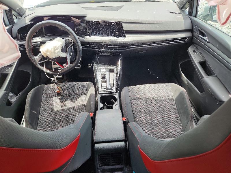 2024 Volkswagen Gti VIN WVWGA7CD8RW142660 COPART salvage auction — FRONT END, Fl - Certificate Of Destruction, sold $2,200 on 2026-07-06 (photo 8)