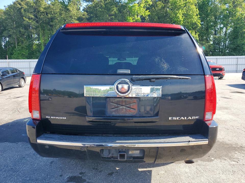 2011 Cadillac Escalade VIN 1GYS4HEF5BR348961 COPART salvage auction — FRONT END, Nc - Salvage Certificate Of Title, sold $1,150 on 2026-07-23 (photo 6)