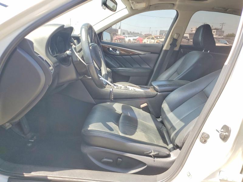 2019 Infiniti Q50 VIN JN1EV7AP6KM515949 COPART salvage auction — FRONT END, Ca - Salvage Certificate, sold $2,200 on 2026-07-23 (photo 7)