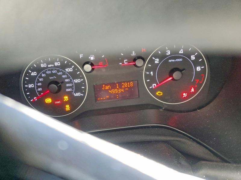 2022 Ram Promaster city VIN ZFBHRFAB9N6Y54388 COPART salvage auction — FRONT END, Md - Cert Of Salvage > 75% Damage, sold $900 on 2026-07-29 (photo 9)
