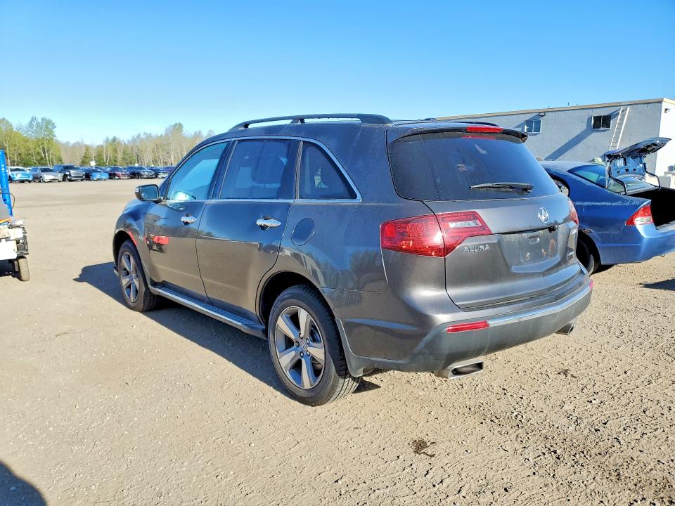 2011 Acura Mdx VIN 2HNYD2H27BH003429 COPART salvage auction — FRONT END, On - Permit No Brand - Unfit, sold $2,050 on 2026-07-02 (photo 2)