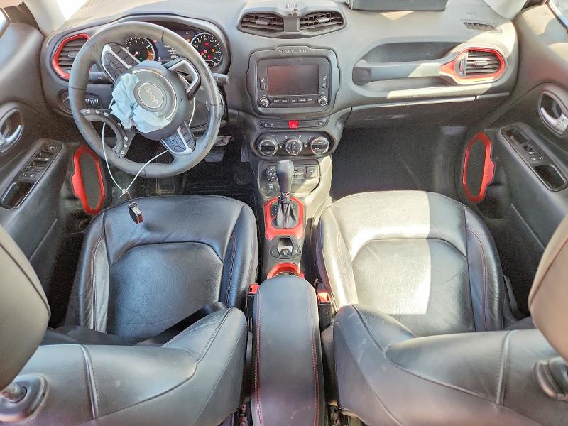 2017 Jeep Renegade VIN ZACCJBCB8HPF99903 COPART salvage auction — FRONT END, Ut - Salvage Certificate, sold $2,050 on 2026-08-11 (photo 8)