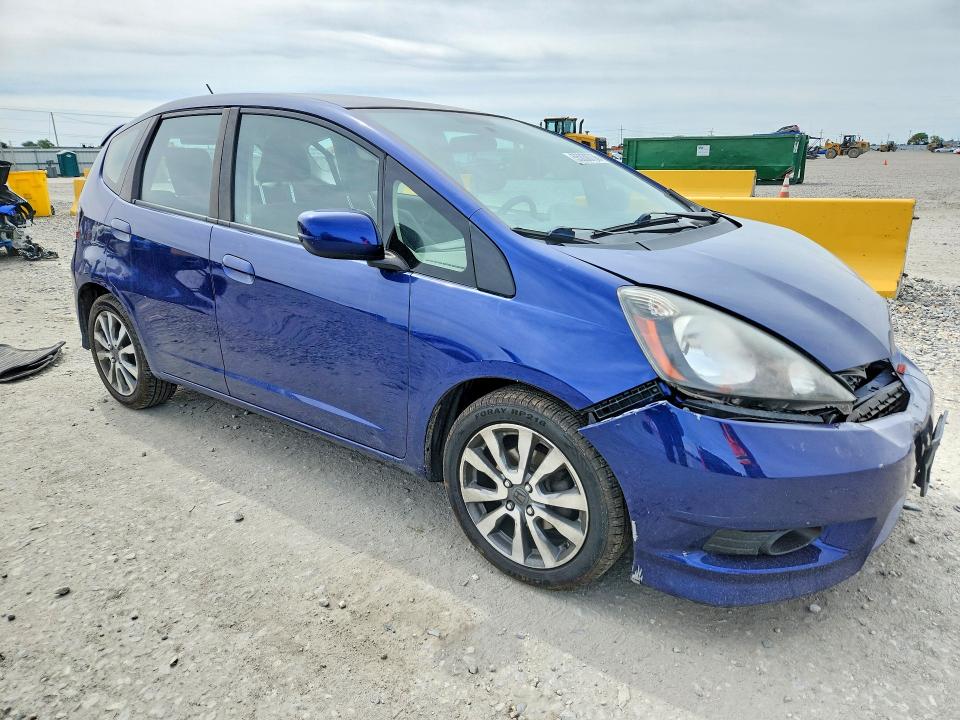 2012 Honda Fit VIN JHMGE8H56CC017708 COPART salvage auction — FRONT END, Co - Public - Salvage Title, sold $325 on 2026-07-28 (photo 4)
